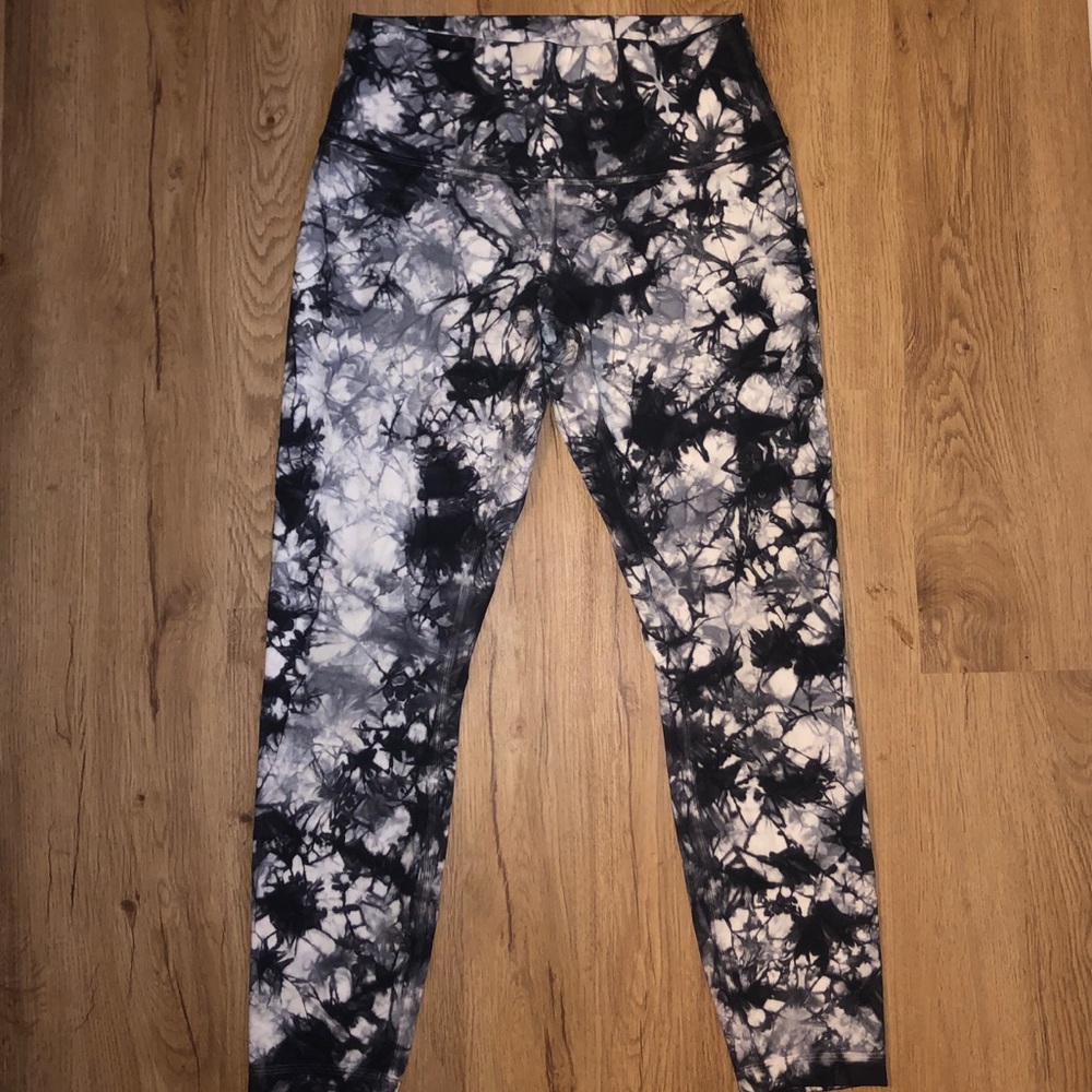 shibori lululemon leggings